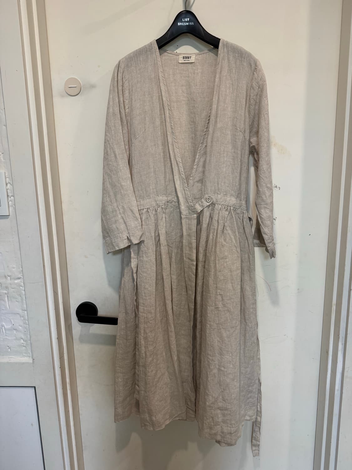 bonny 보니 린넨 랩 원피스가 상품이미지8