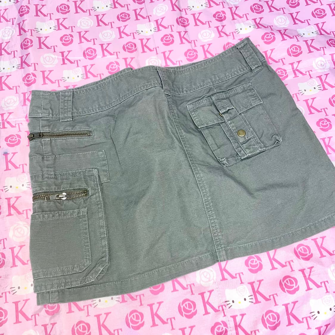 빈티지 카고 스커트 미니 숏 로우라이즈 상품이미지2