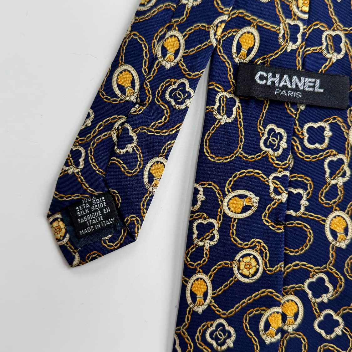 샤넬(CHANEL)모노그램 명품 정품 넥타이 상품이미지6