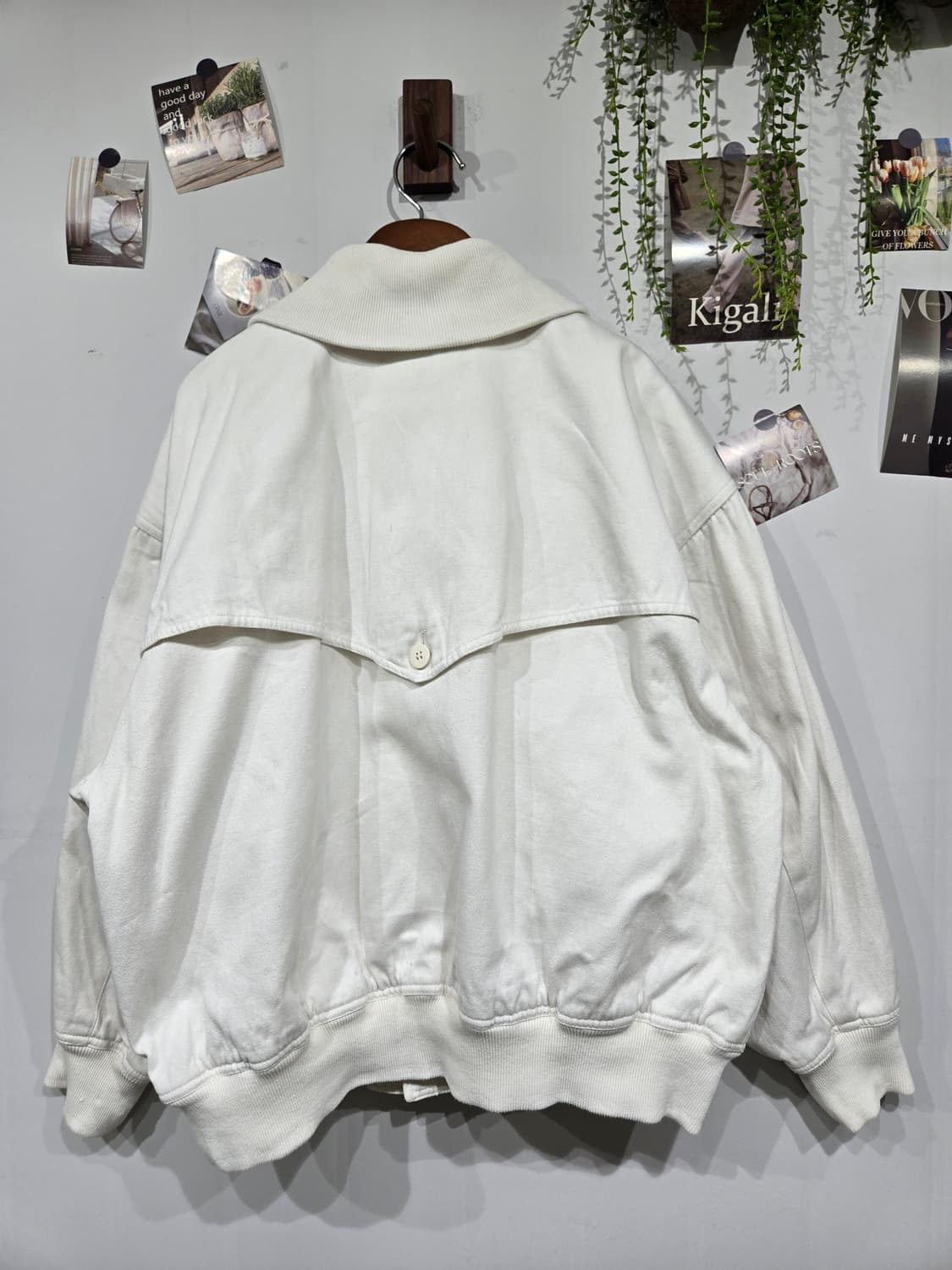 이세이미야케 화이트 버튼 자켓 상품이미지2