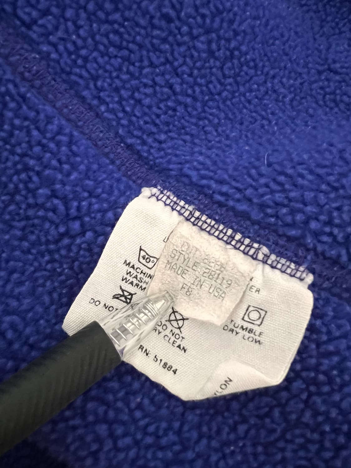 빈티지 파타고니아 쉘드 신칠라 봄버 자켓 핑크/퍼플 L 상품이미지7