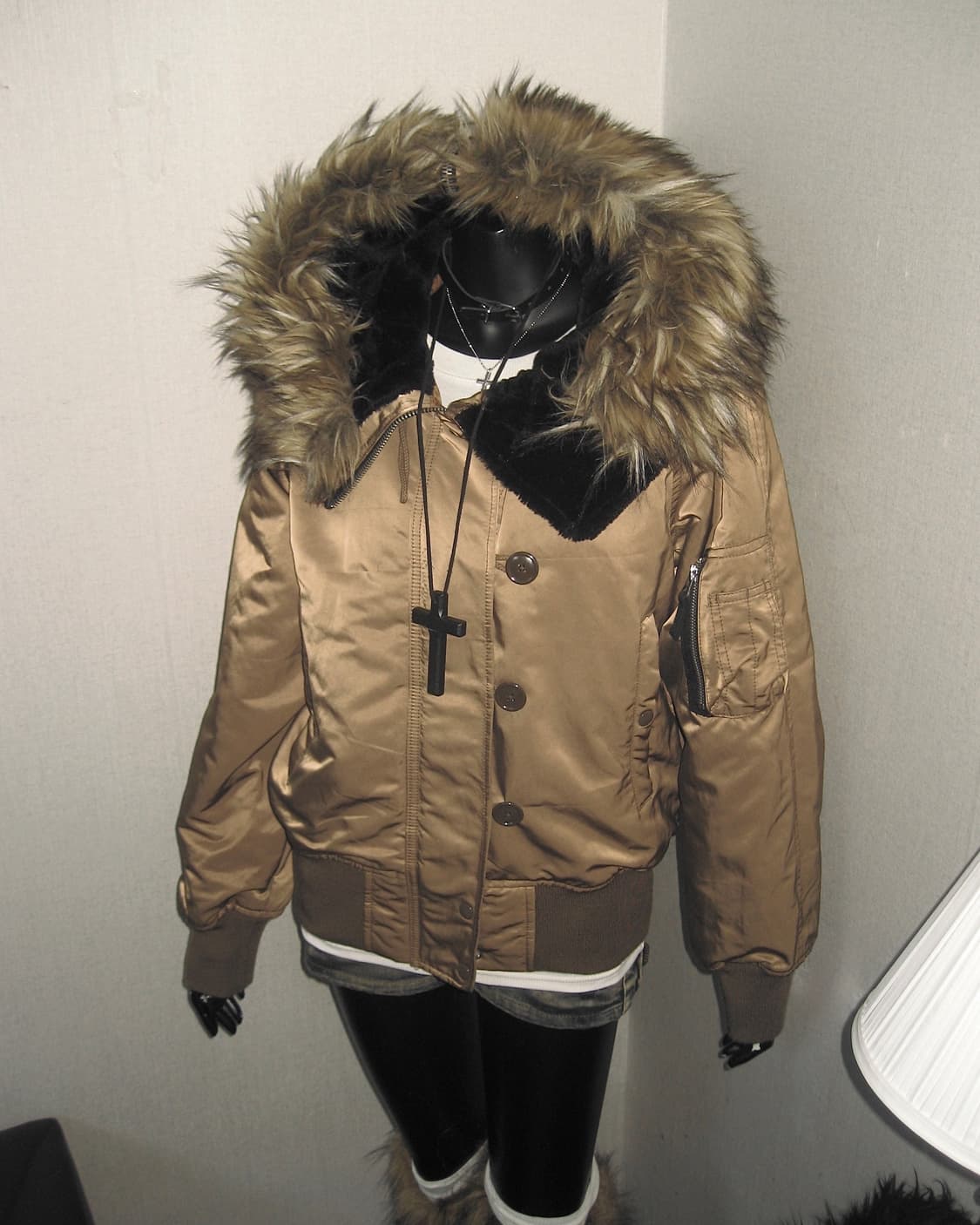 GAP 빈티지 갭 n2b 울프죠 봄버 자켓 y2k 00s 상품이미지9