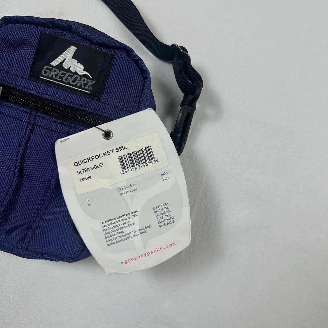 데드스탁 그레고리 gregory 로고 미니 크로스백 가방 상품이미지5