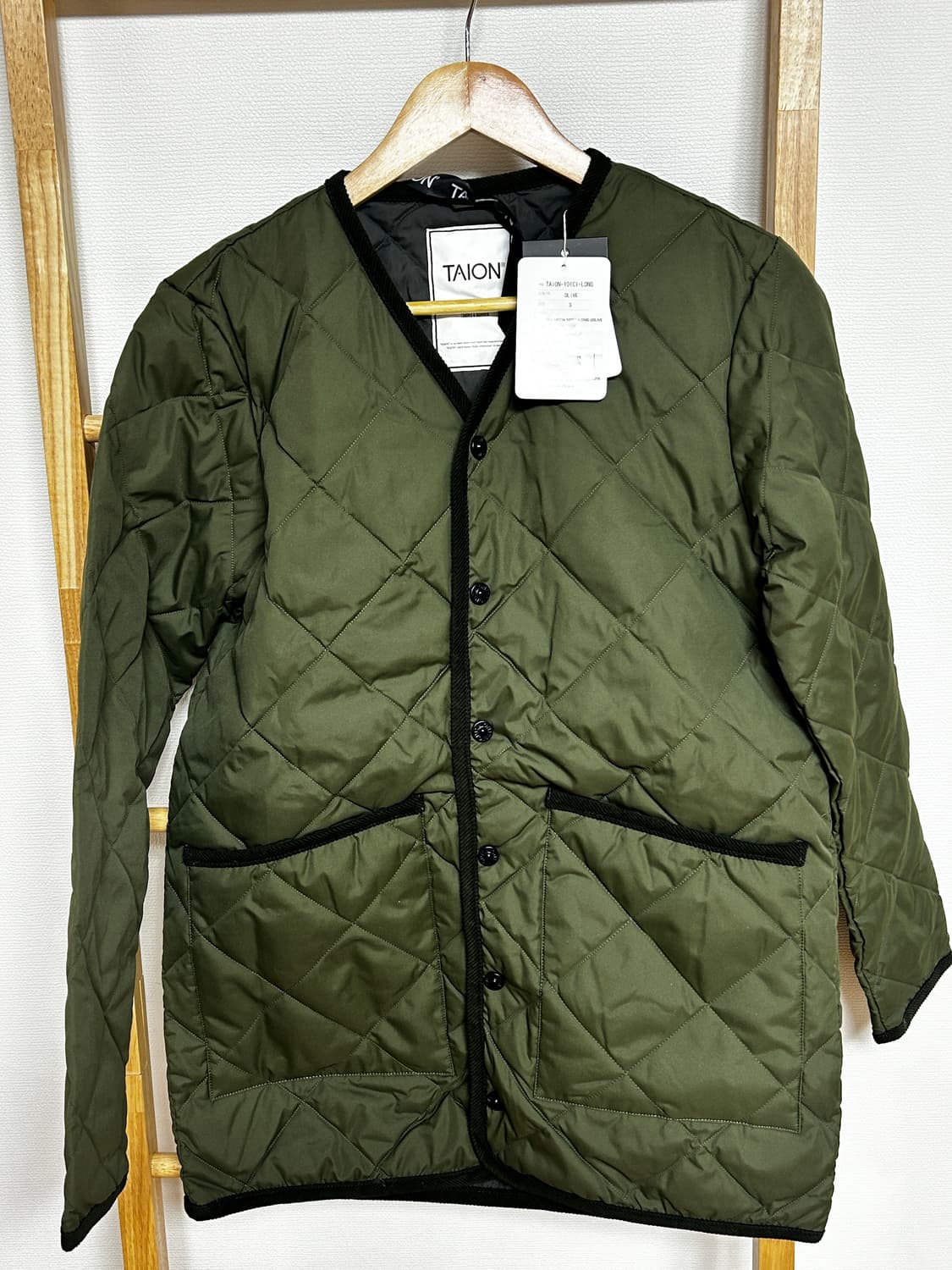 *새상품 *타이온 퀼팅 자켓  상품이미지1