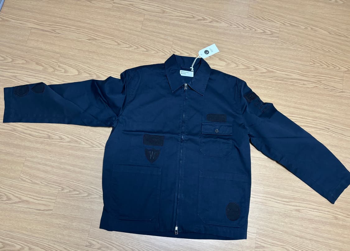 [새상품/L] 유니버셜웍스 코튼 면 패치 자켓 상품이미지3