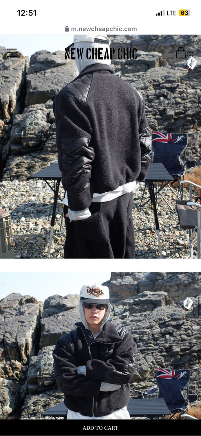 뉴치프시크 플리스자켓 상품이미지4