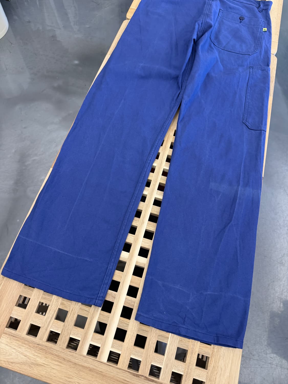 WASHED OLD VINTAGE PURPLE NAVY 프렌치워크팬츠 상품이미지10