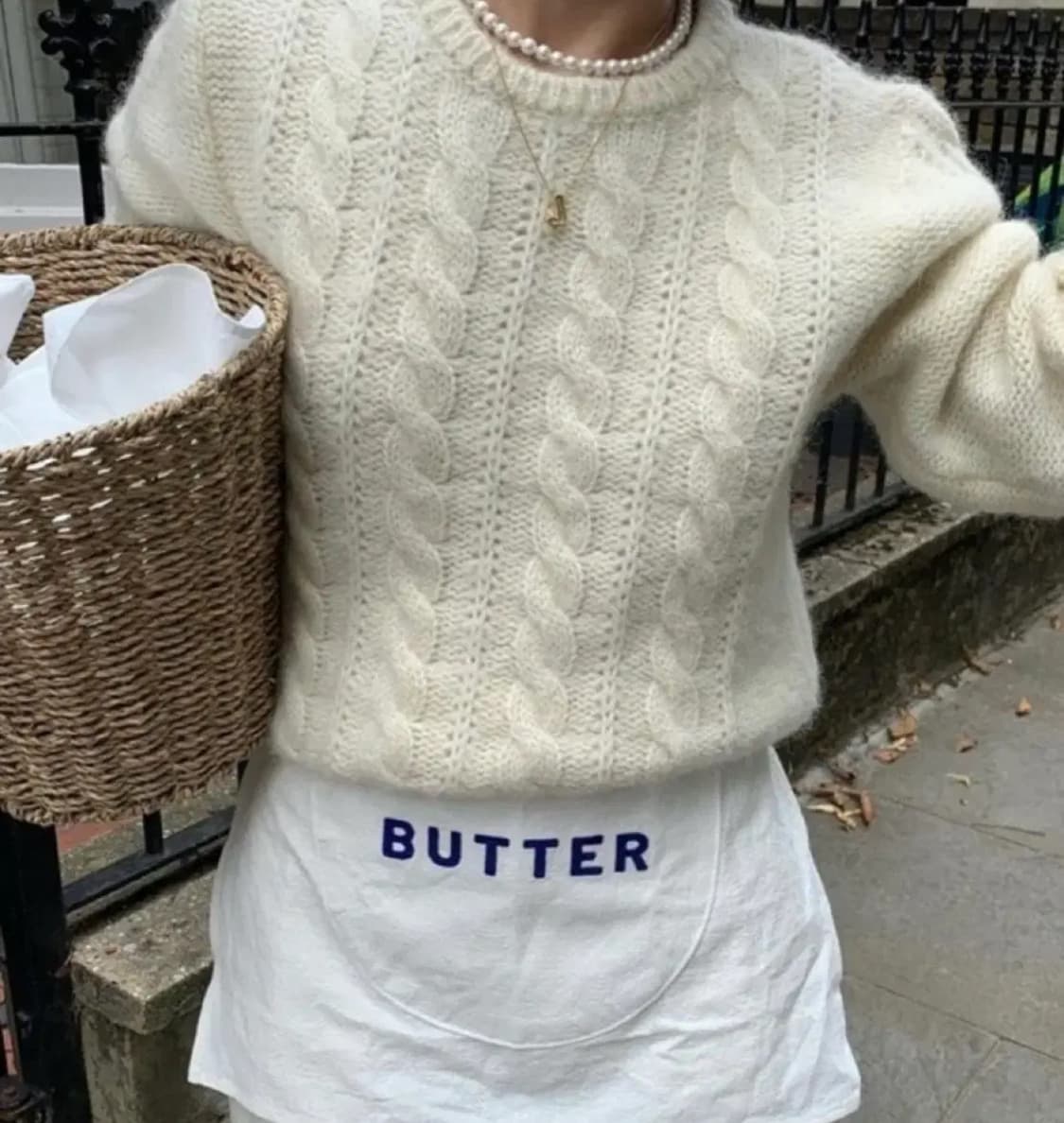 더바넷 포프 케이블 니트 상품이미지4