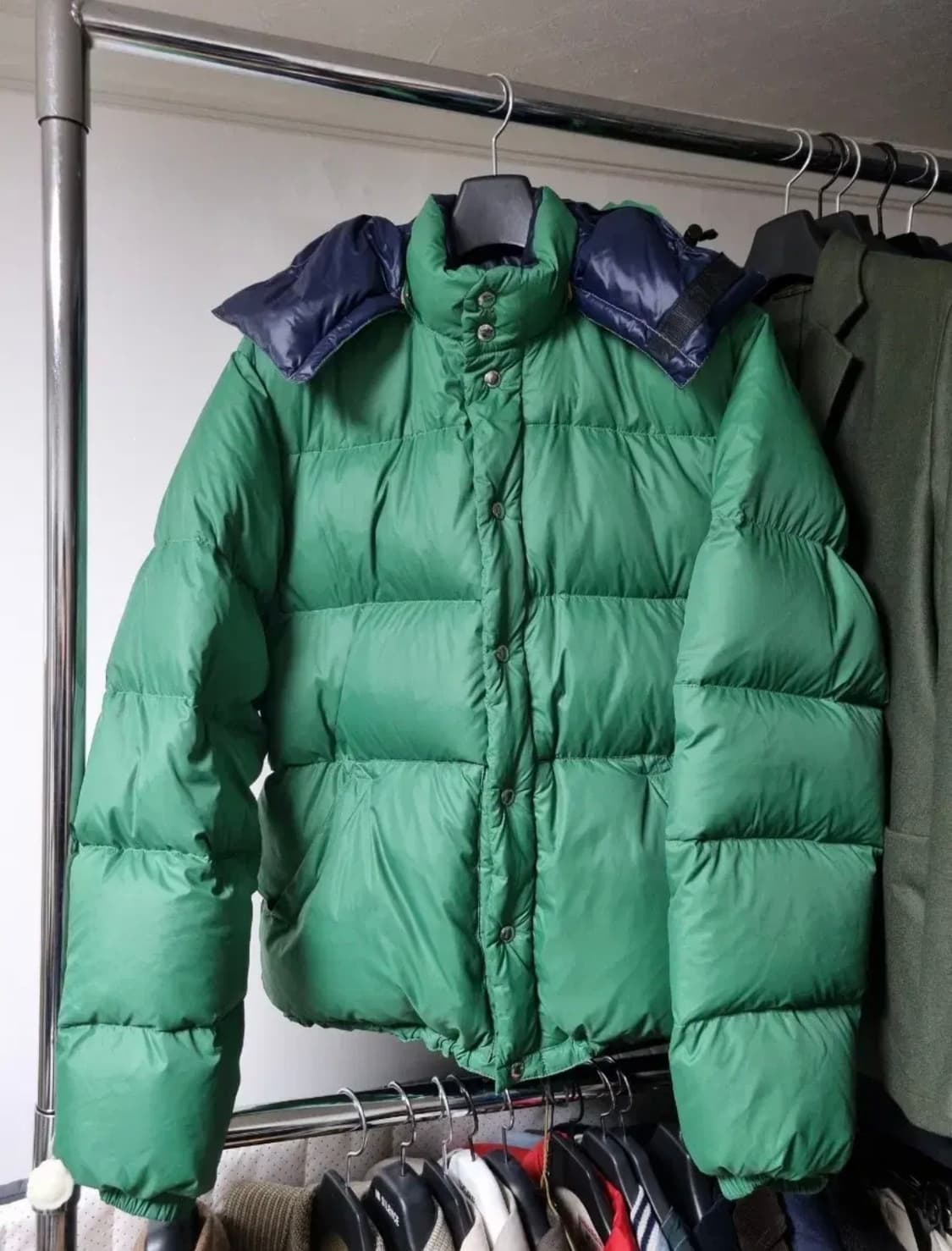 크레센트다운웍스 다운 스웨터 그린 L(105) 상품이미지1