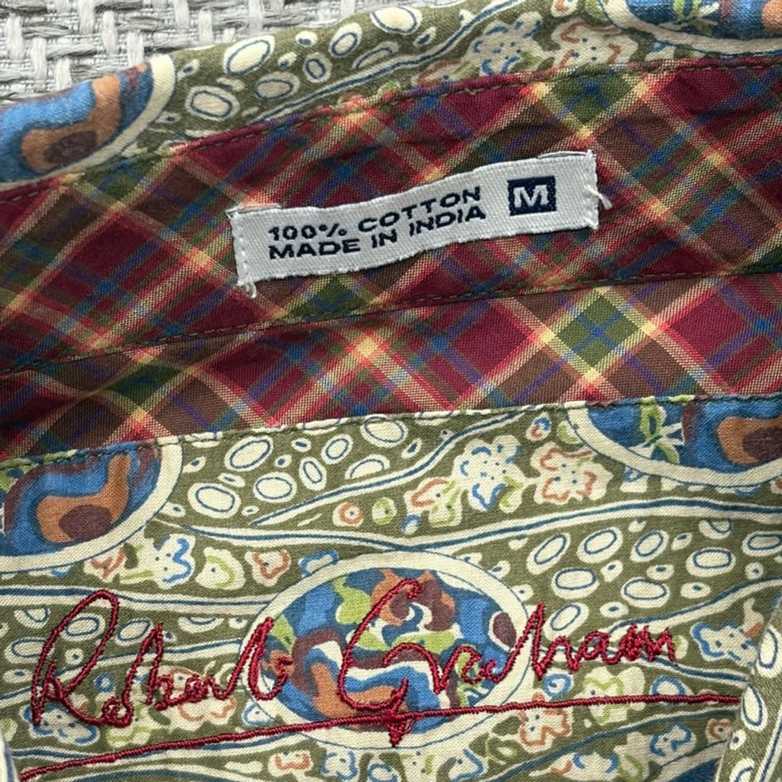 로버트 그라함 에스닉 패턴 셔츠 v2393 상품이미지5