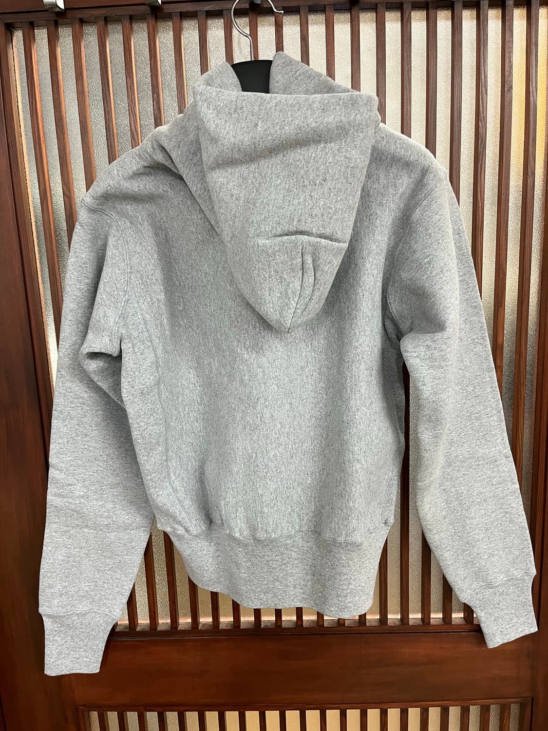 챔피온 리버스위브 made in usa 레드탭 후드집업 그레이 M 상품이미지2