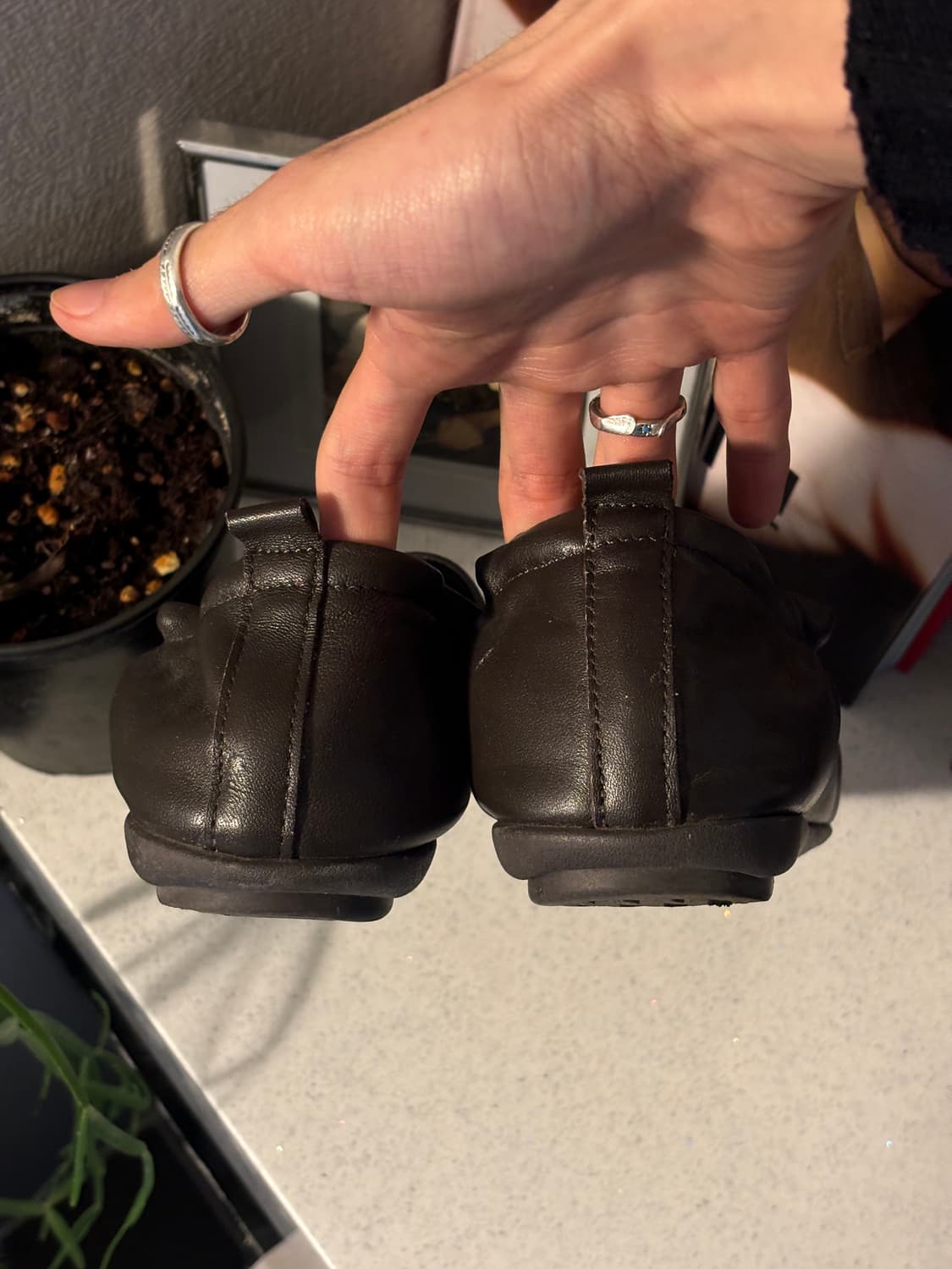 Ecoe 레더 플랫슈즈 상품이미지4