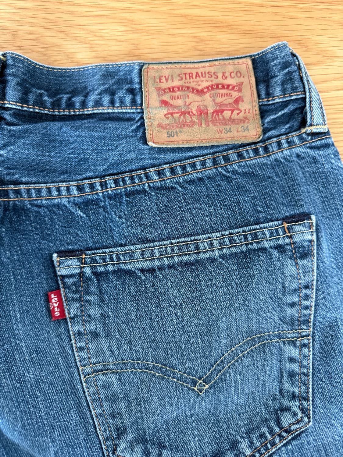리바이스(Levi's) 501 데님팬츠(MEXICO) 상품이미지7
