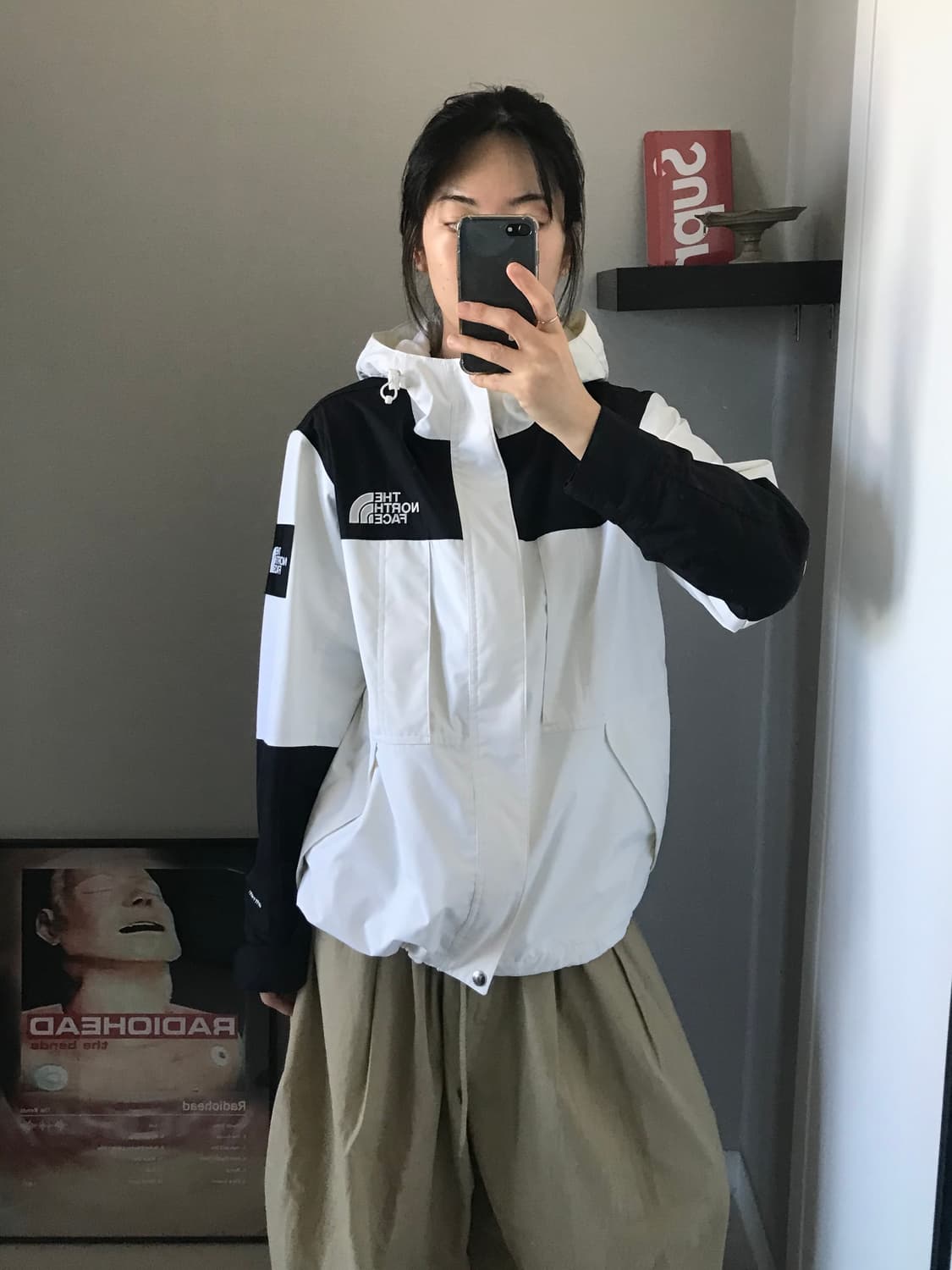 노스페이스 화이트라벨 네오 베이든 자켓 화이트NJ2HP01J 상품이미지4