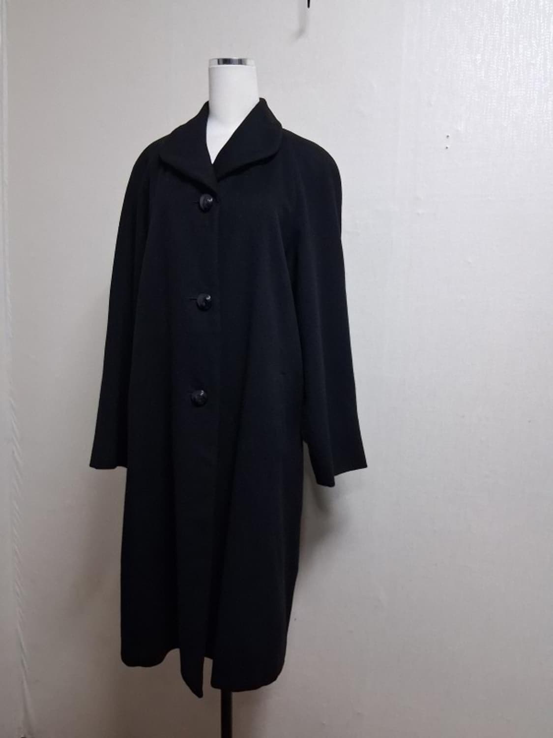 일본수입 roga퓨어캐시미어 롱코트 레트로 고풍스러운핏 77 상품이미지1