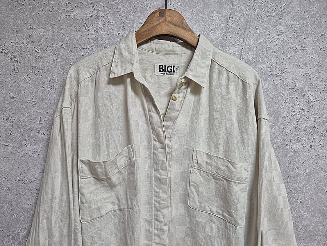 BIGI 코튼 린넨자켓 (Made In Japan) 상품이미지3