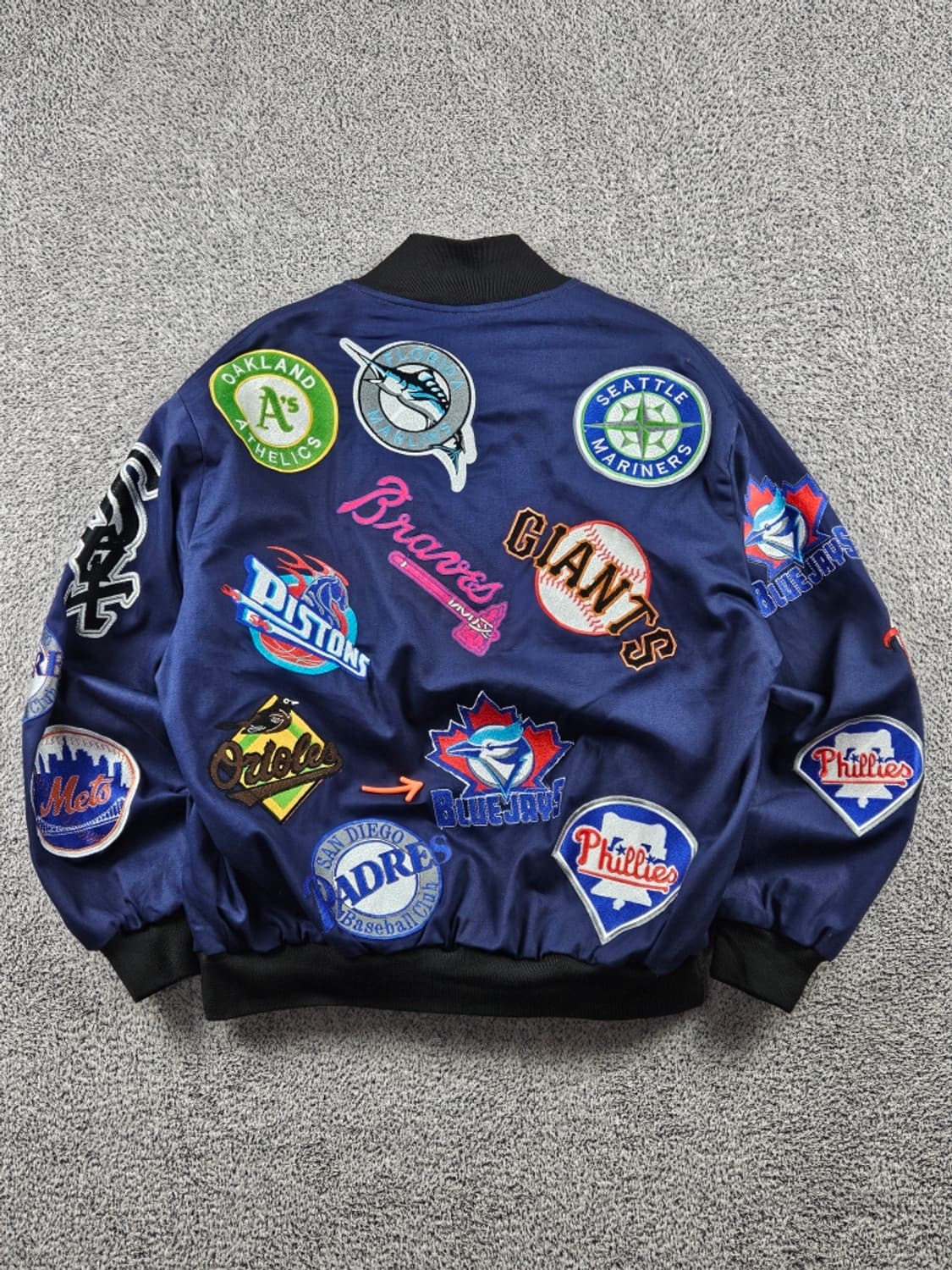 JH 리메이크 MLB 올팀 패치 로고 자켓 ( 2XL ) / 11200 상품이미지5