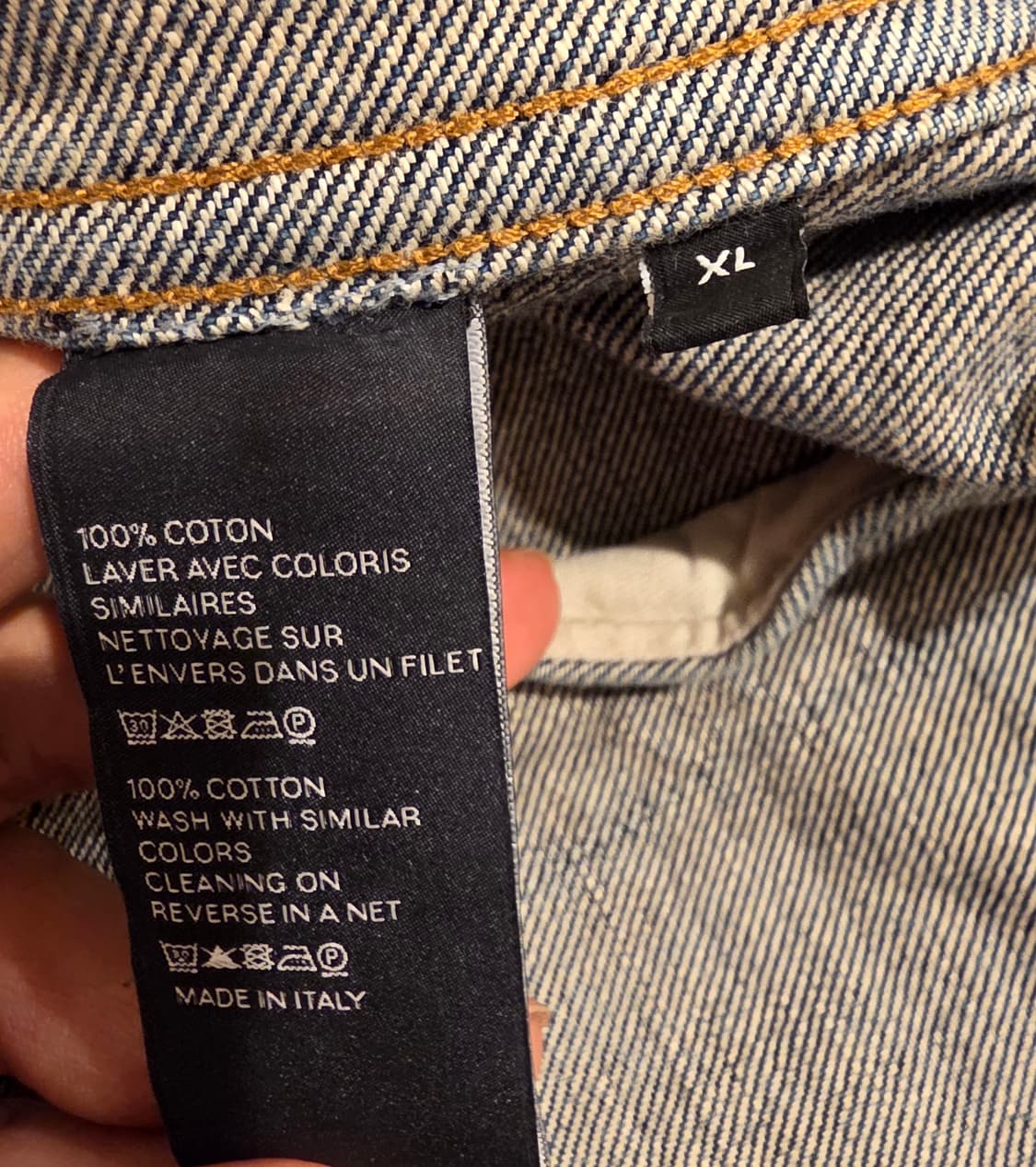 셀린느 오모테산도 리뉴얼 한정 르 팔라스 데님자켓 BTS V착용!! 상품이미지9