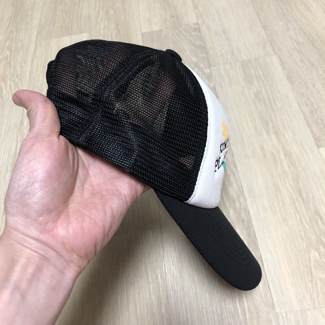 (OS) 키뮤어 KIIMUIR PPP 플라워 메쉬캡 블랙 상품이미지3