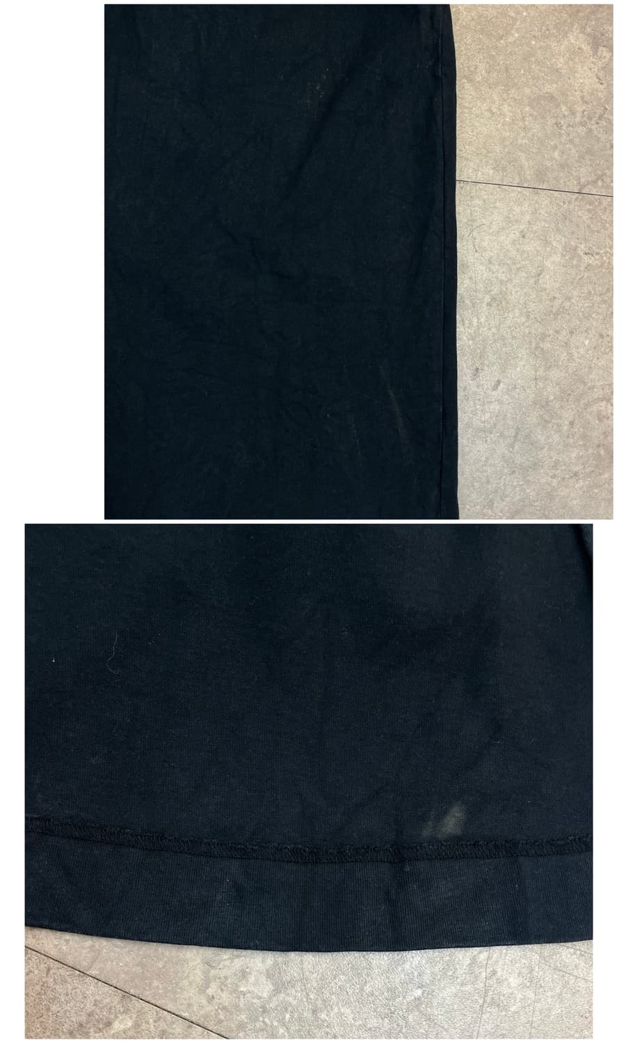 나이키 스우시 스웻 트임 롱스커트 블랙 M #csz3918 상품이미지10