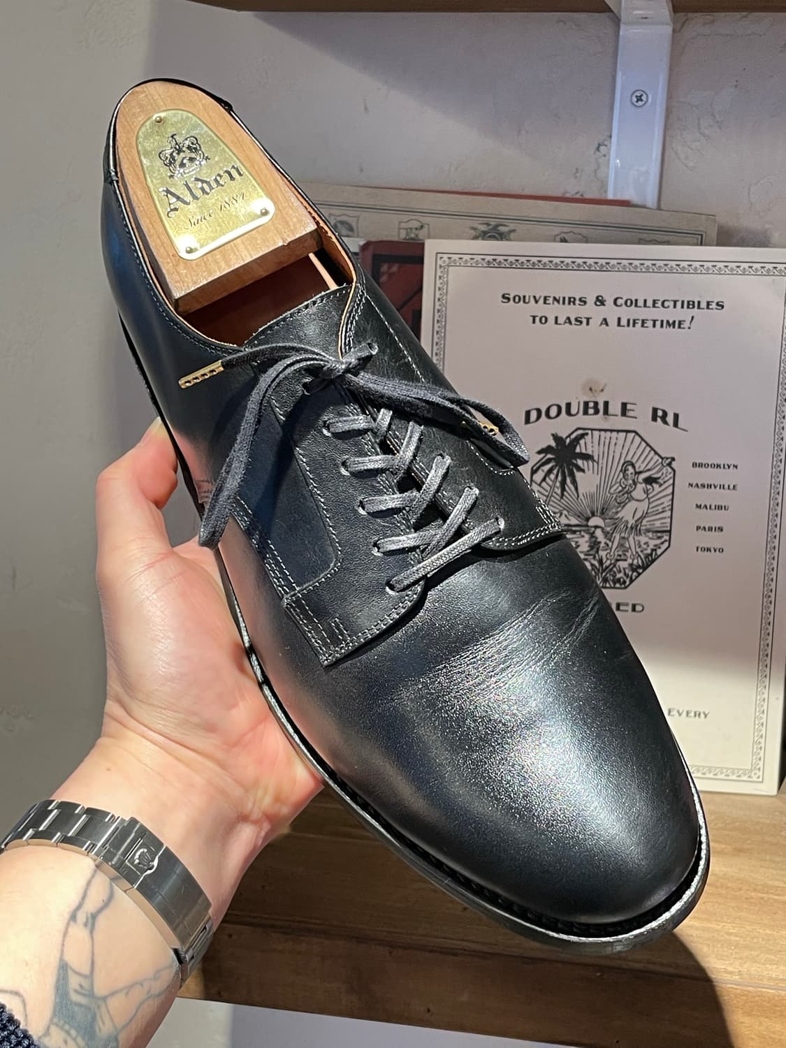 브라더 브릿지 밀리터리 라스트 더비슈즈 판매 알든 rrl 상품이미지3