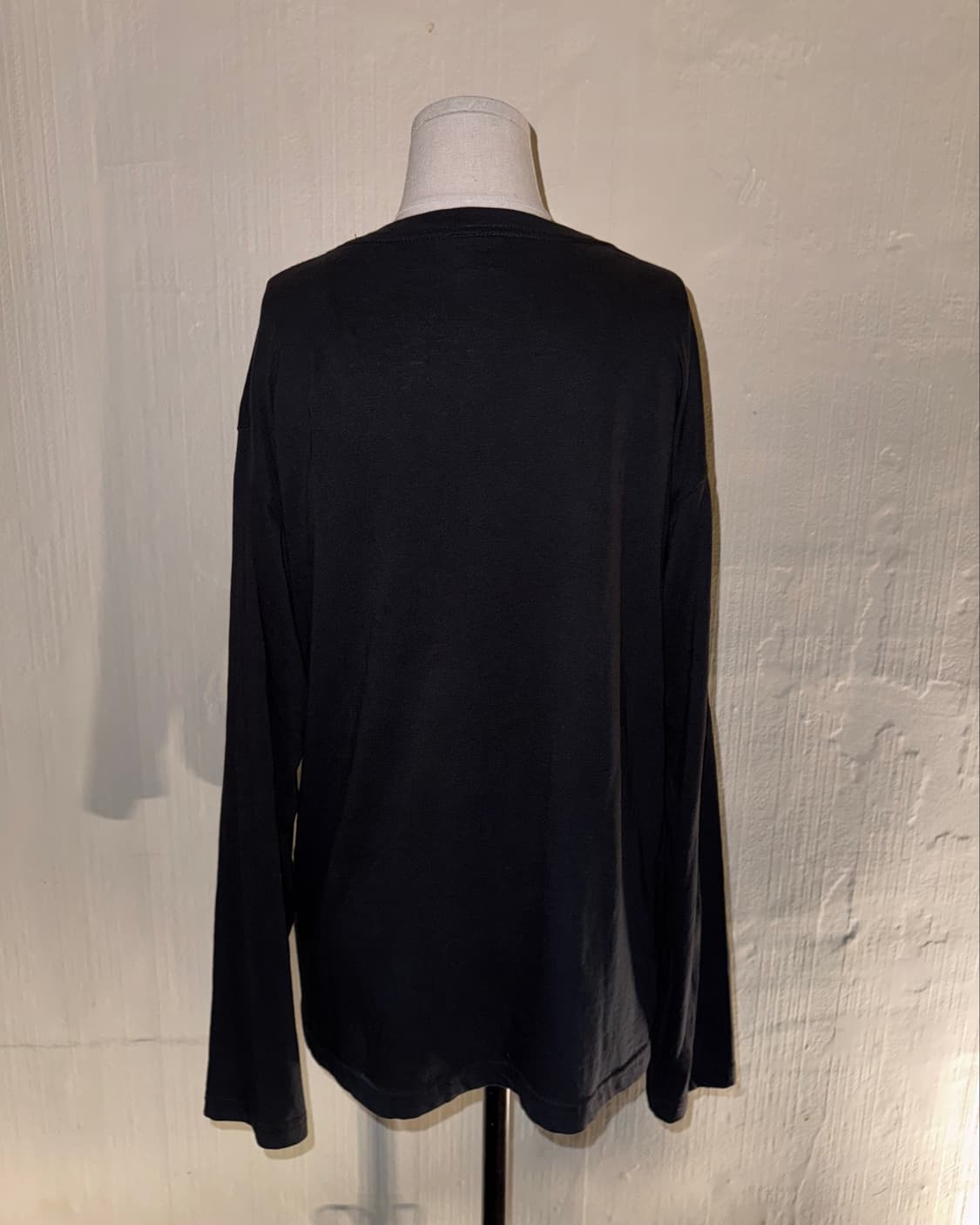 00s mode y2k style black long sleeve 상품이미지3