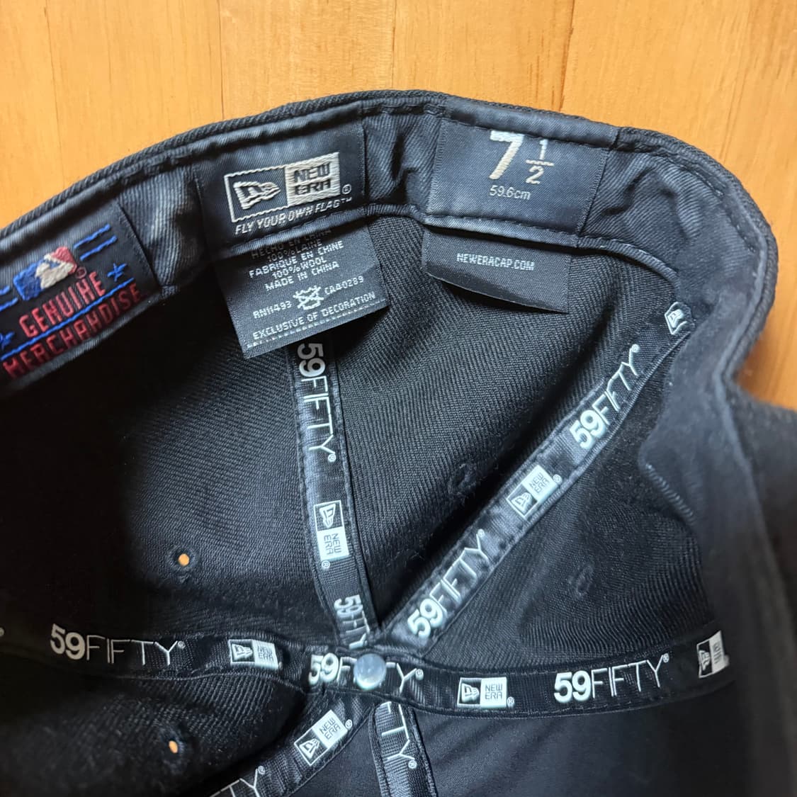 뉴에라 스냅백 블랙 7 1/2 상품이미지3