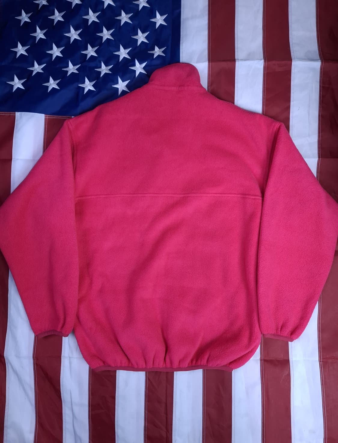 새제품 오리지날 영원무역 핫핑크 신칠라 집업 플리스 상품이미지8