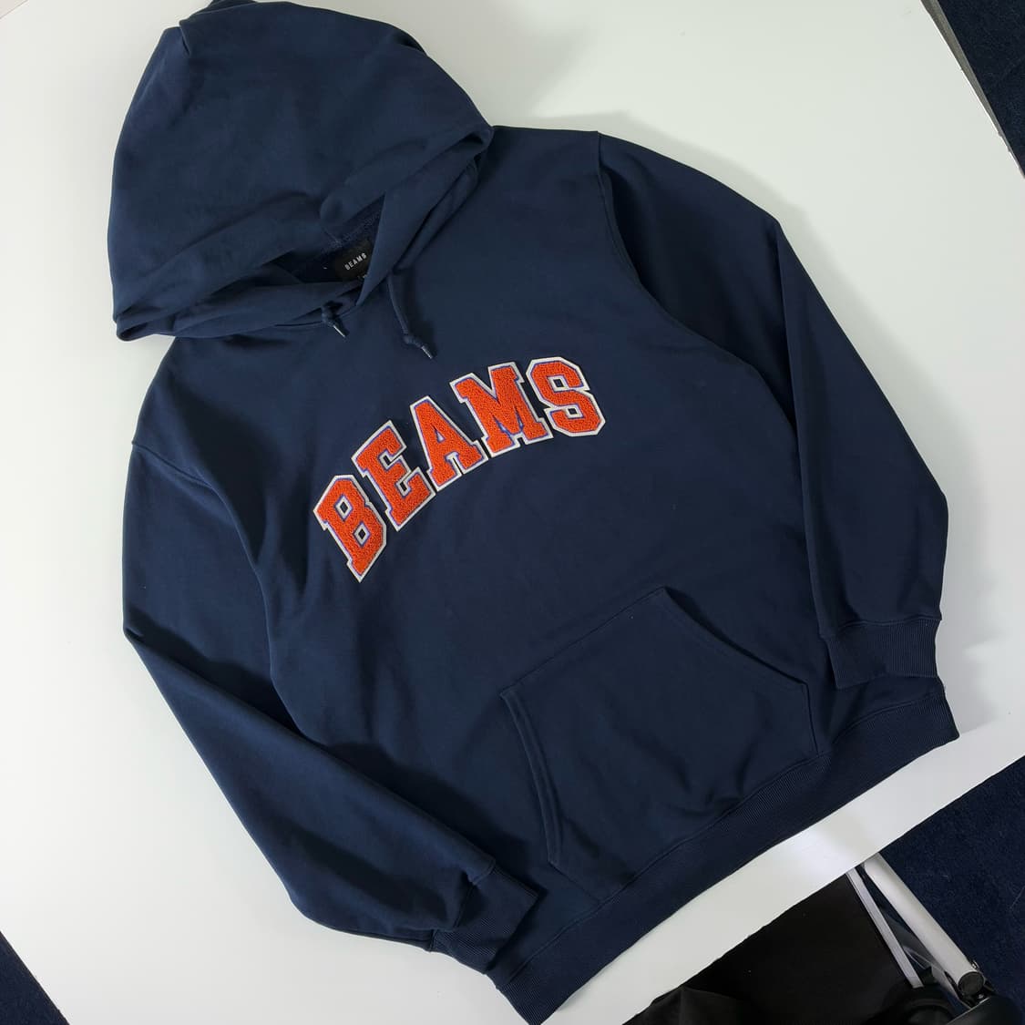 Beams  빔스 베이직 후드티 상품이미지1