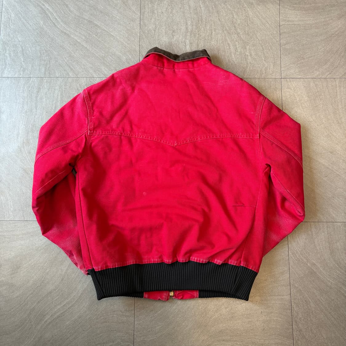 90s Carhartt  90년대 생산 칼하트 레드 산타페 자켓 상품이미지10