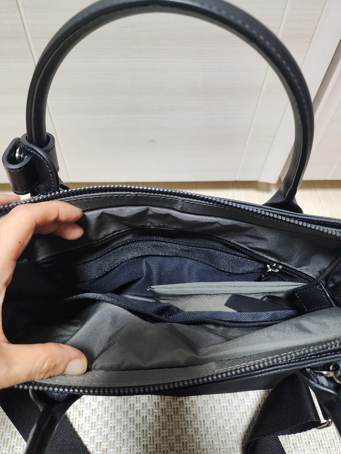 (정품) 어메이징크리  엣지드 슬릿토트백 크로스가방 골프가방 상품이미지6