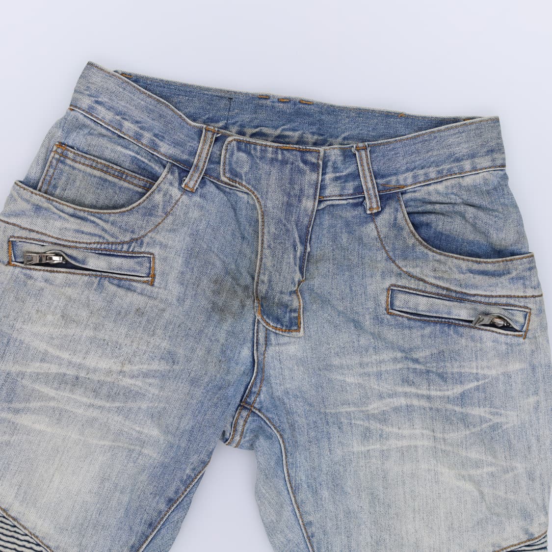 30 발망 바이커진 데님팬츠 0415H1 상품이미지5