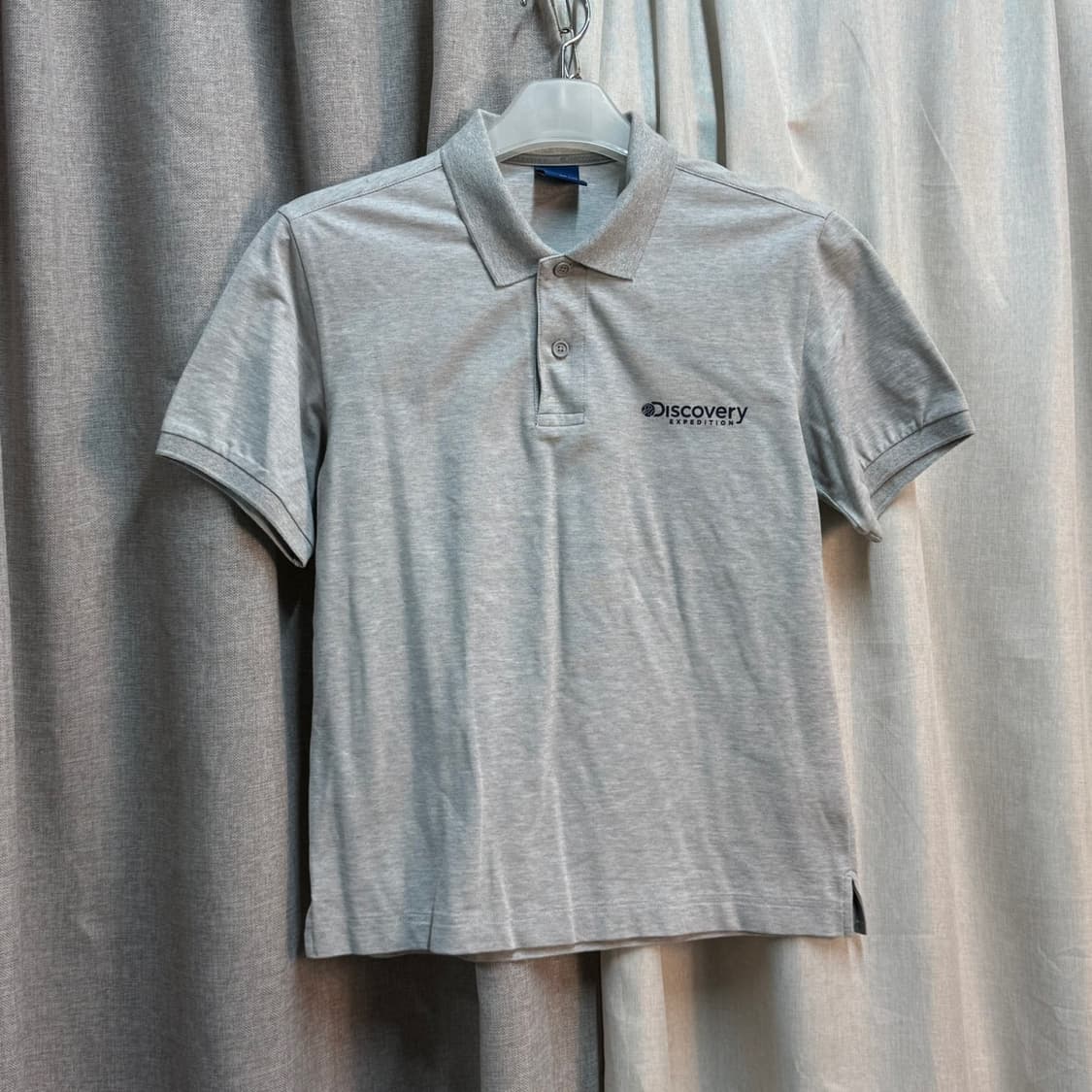 [95] 디스커버리 그레이 반팔 폴로티셔츠 상품이미지2
