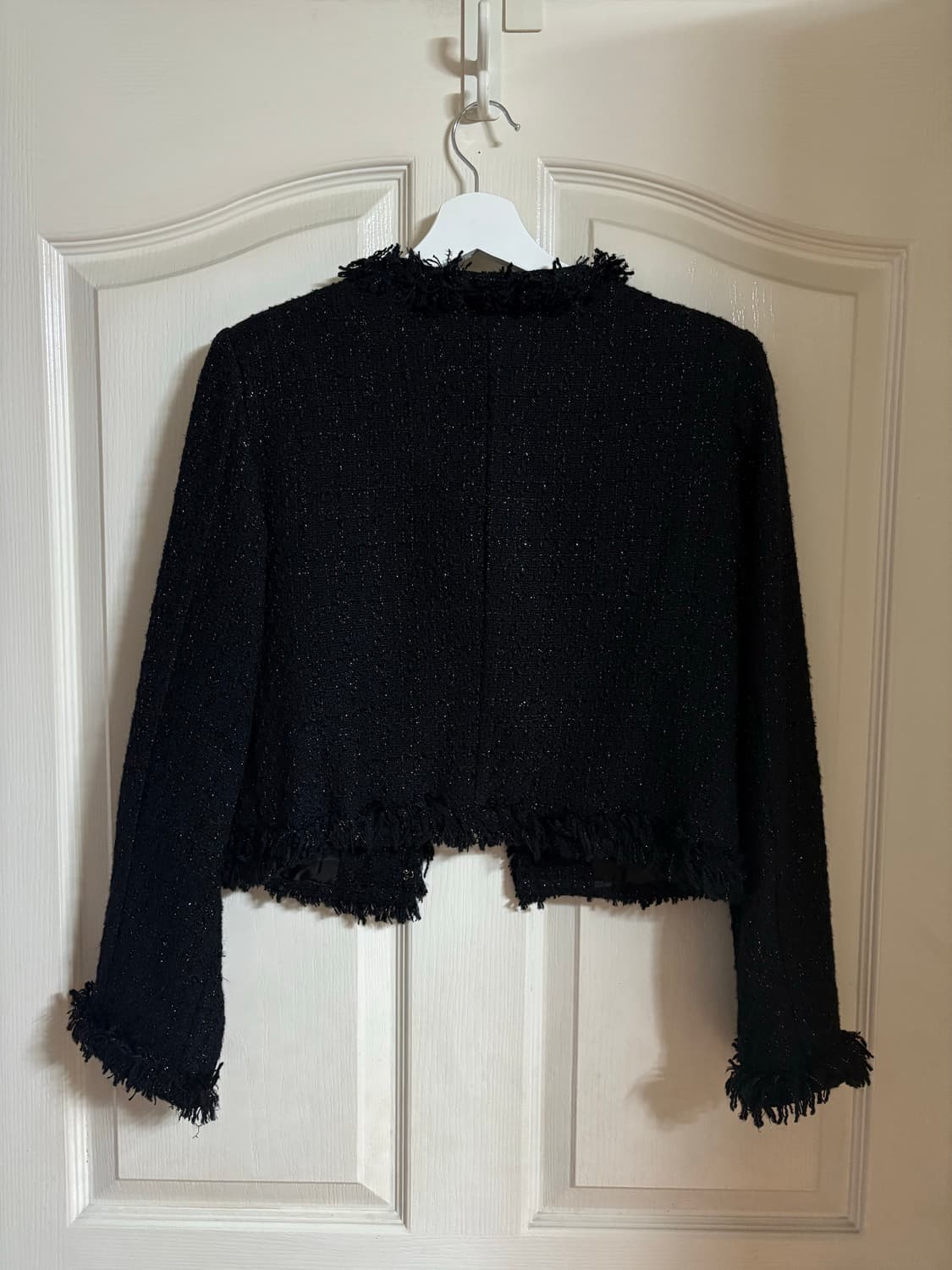 블랙 트위드 자켓 상품이미지2