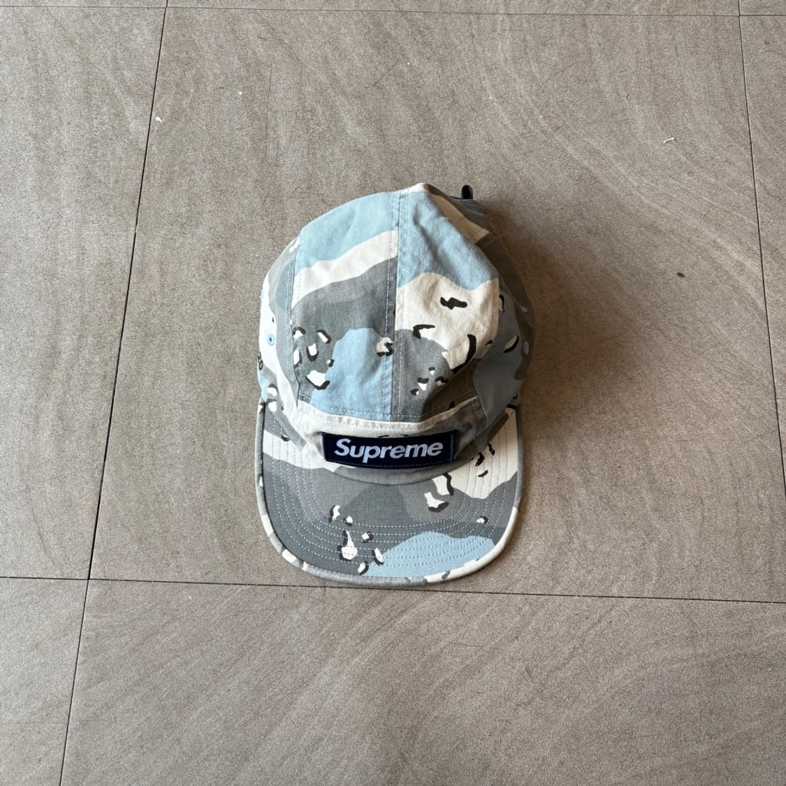 20Ss 슈프림 밀리터리 캠프 캡 블루 초코칩 카모 상품이미지1