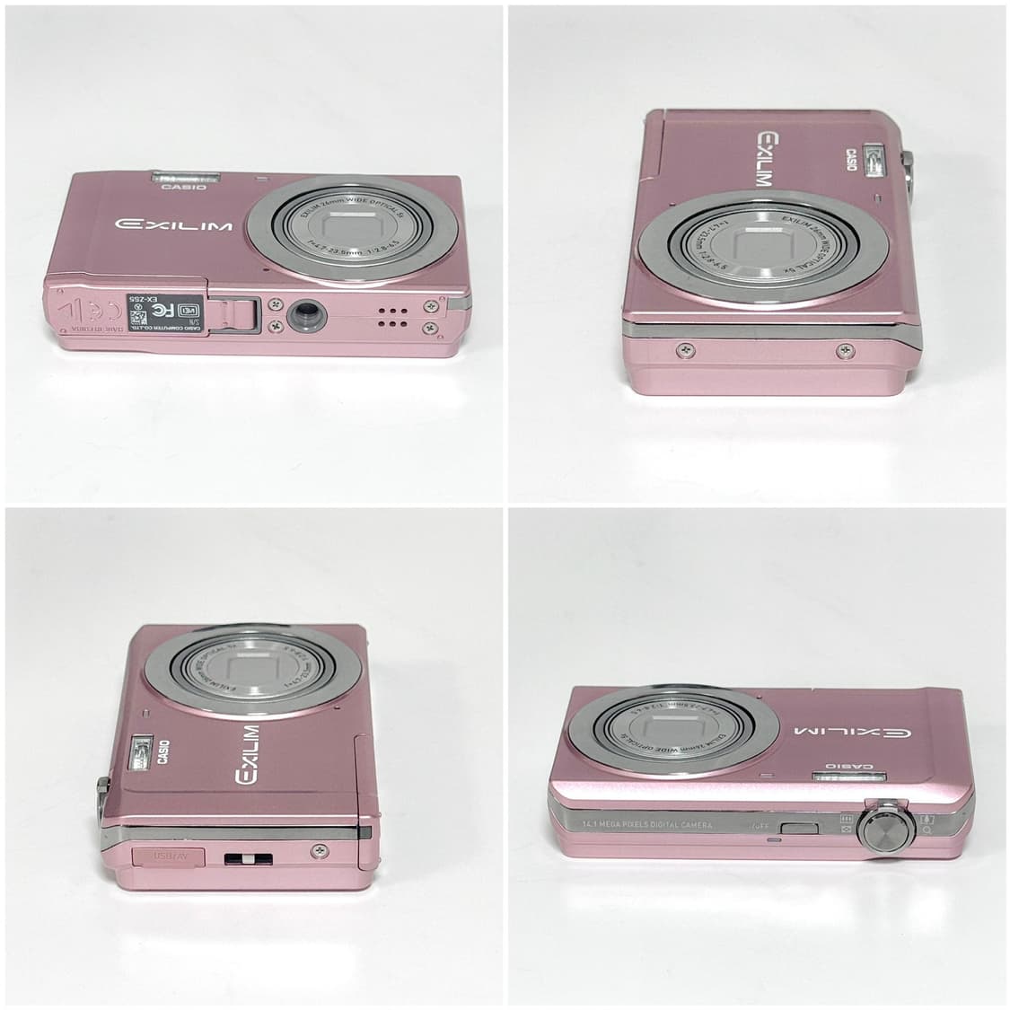 카시오 엑슬림 EX-ZS5 베이비핑크 빈티지디카 상품이미지4
