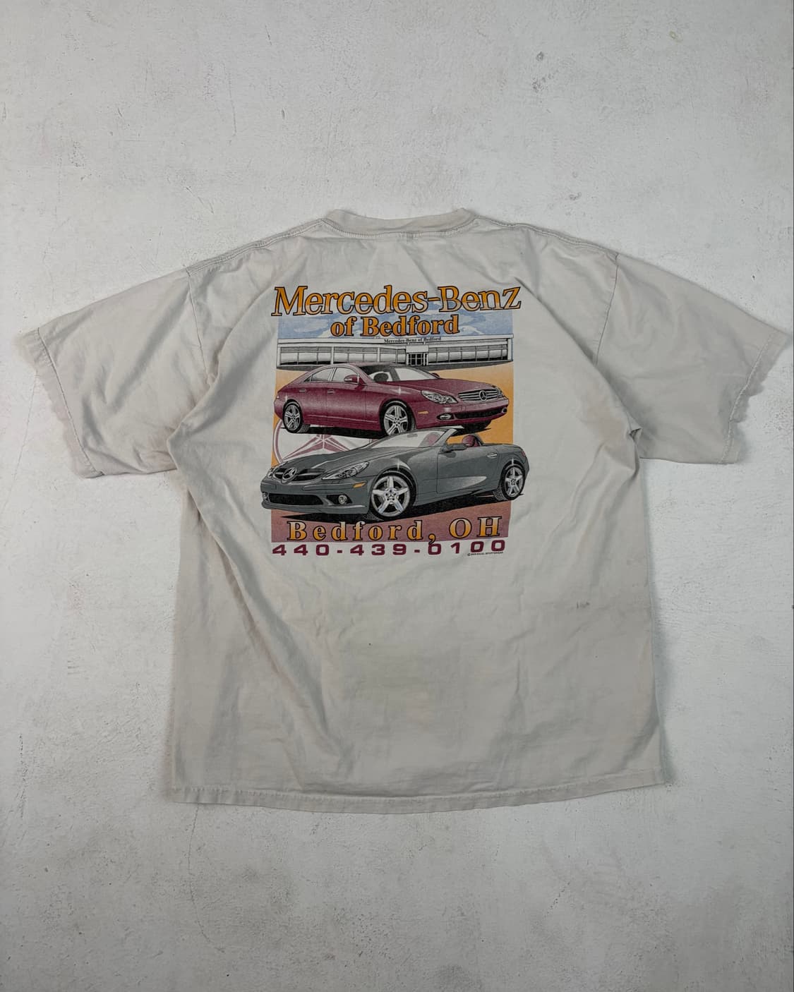 00s Mercedes Benz Tee (white) 상품이미지2