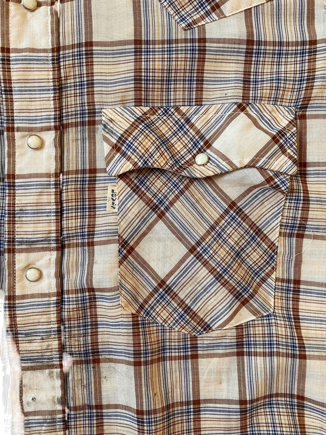 리바이스 체크 셔츠 (Man L) AB1340 상품이미지5