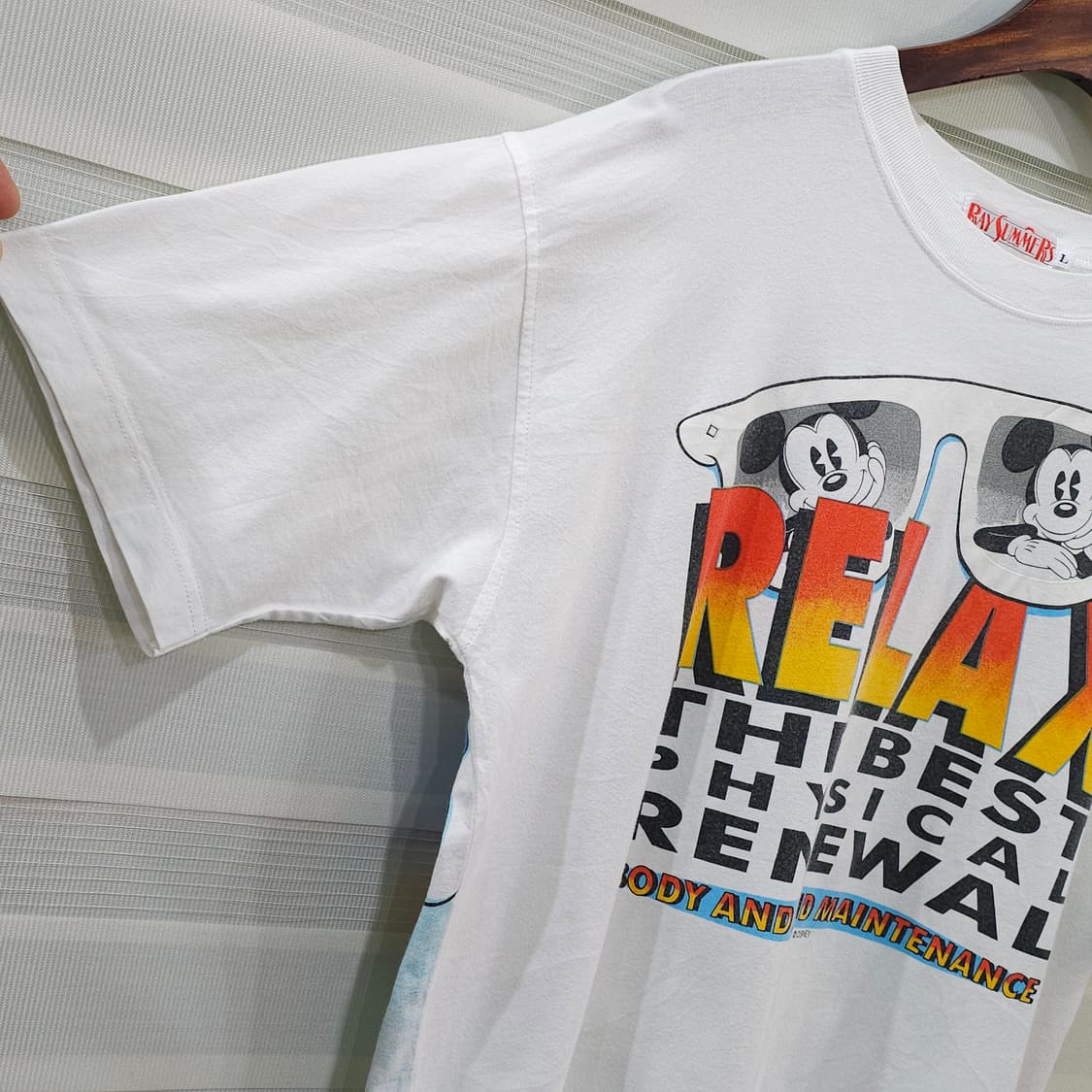 90s RAY SUMMERS 반팔티- L 상품이미지6