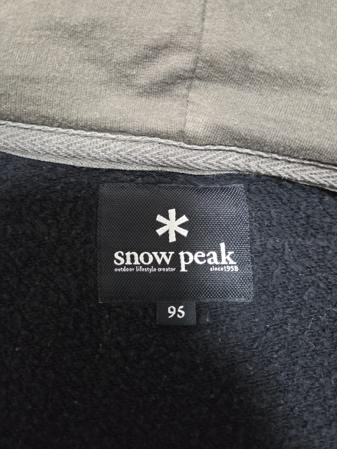 스노우피크 레이어드 후드집업 상품이미지7