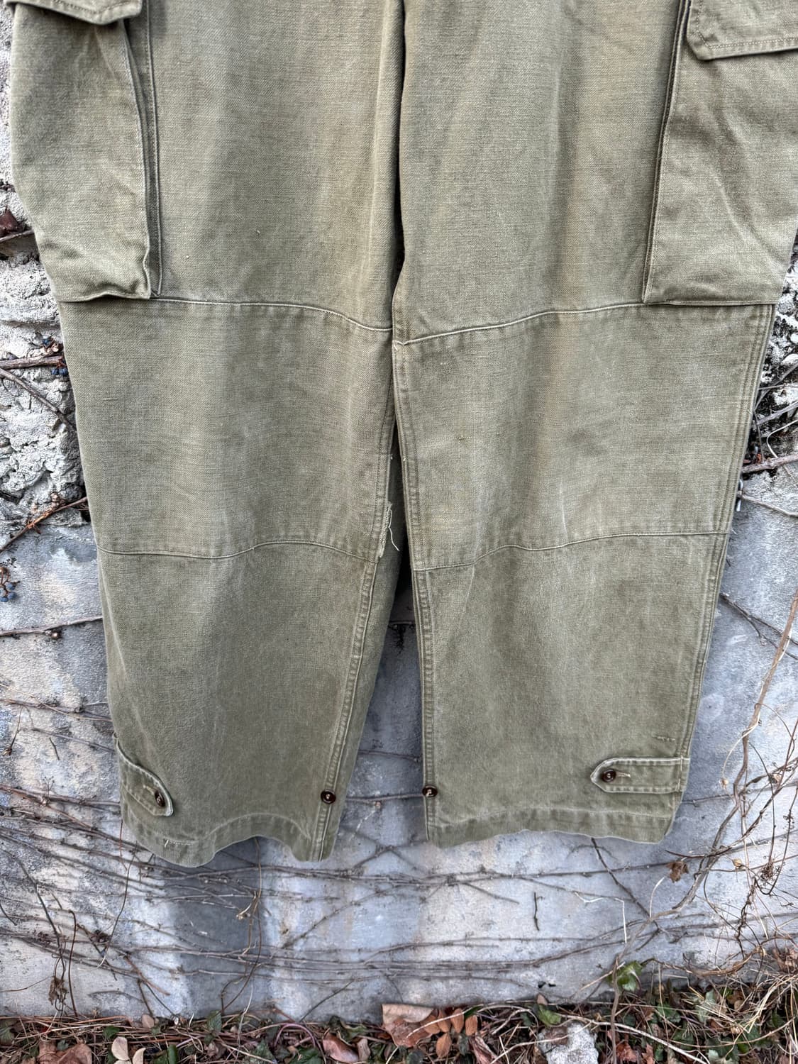 40s 오리지널 프랑스군 m-47 필드 팬츠 전기형 32 상품이미지6
