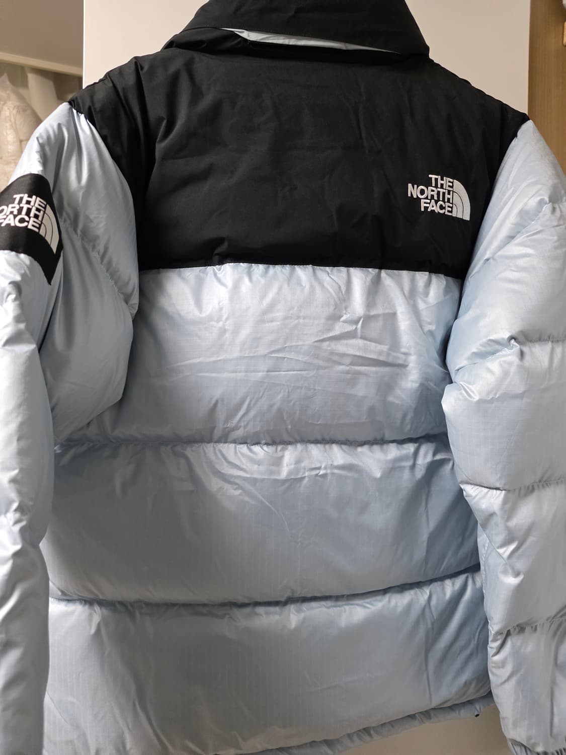 노스페이스 화이트라벨 노벨티 눕시패딩 블루 상품이미지3