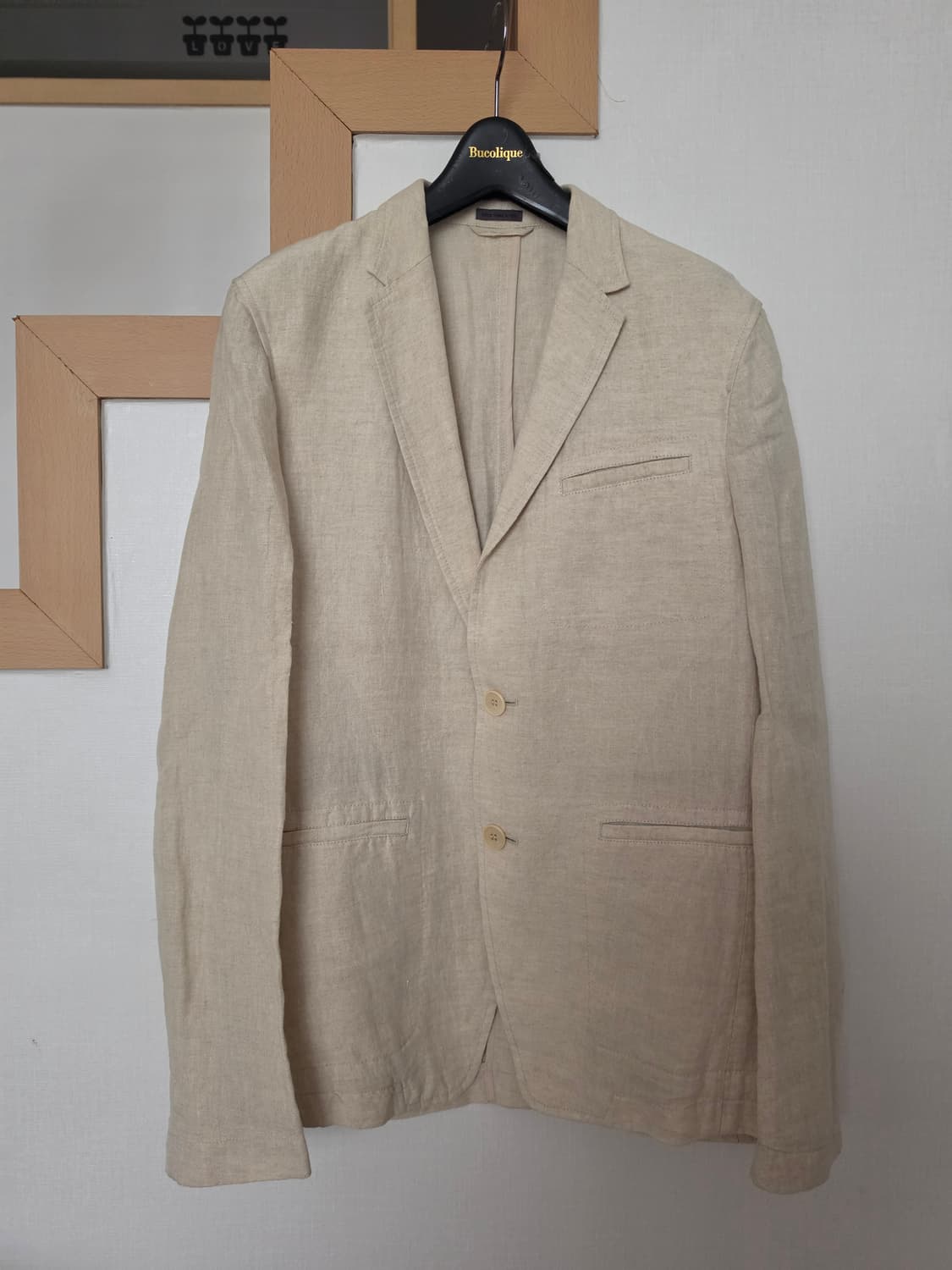 캘빈클라인 남성 린넨 블레이저 자켓 48사이즈 상품이미지1