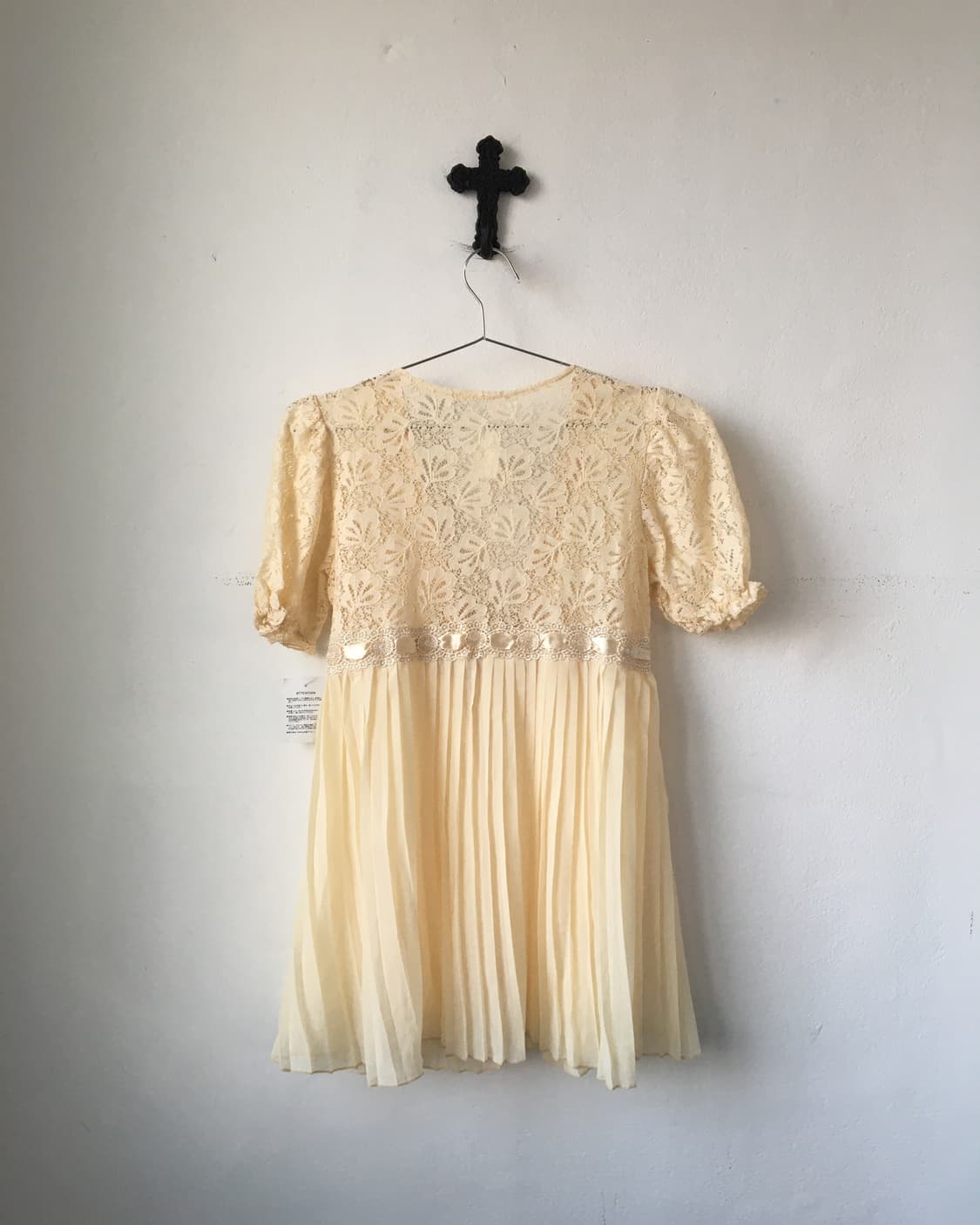 Pleats layer lace cardigan 상품이미지3