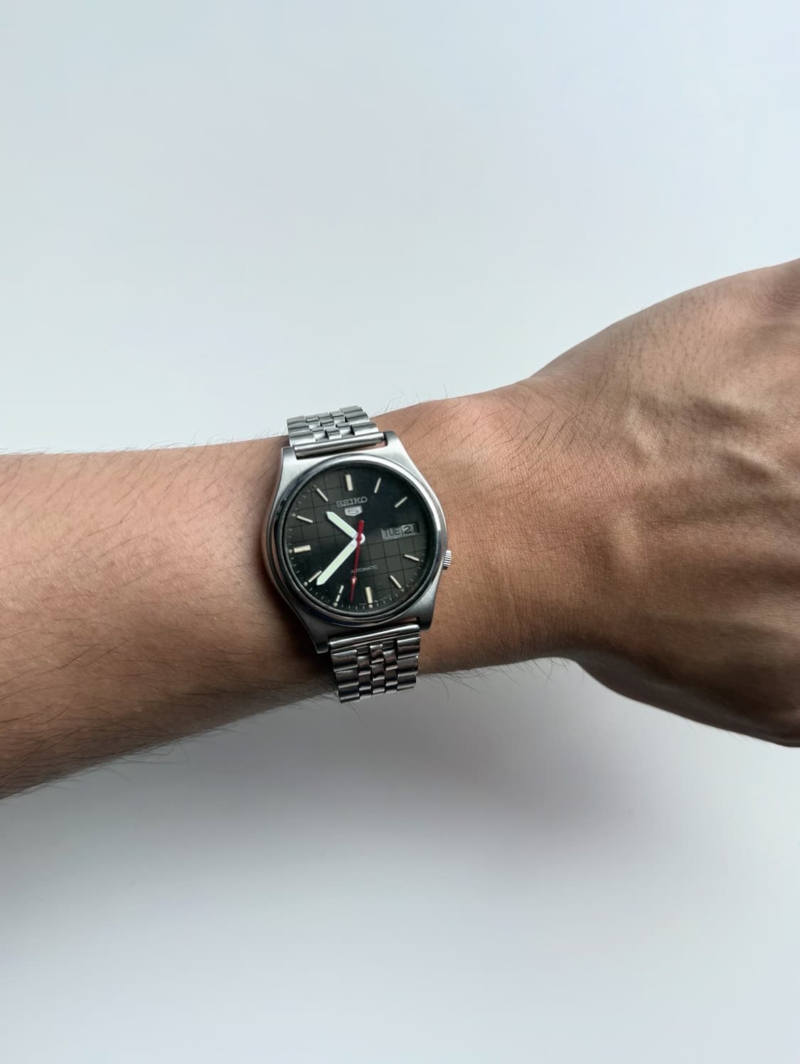 80s Seiko5 Autmatic Vintage Metal Watch 상품이미지6