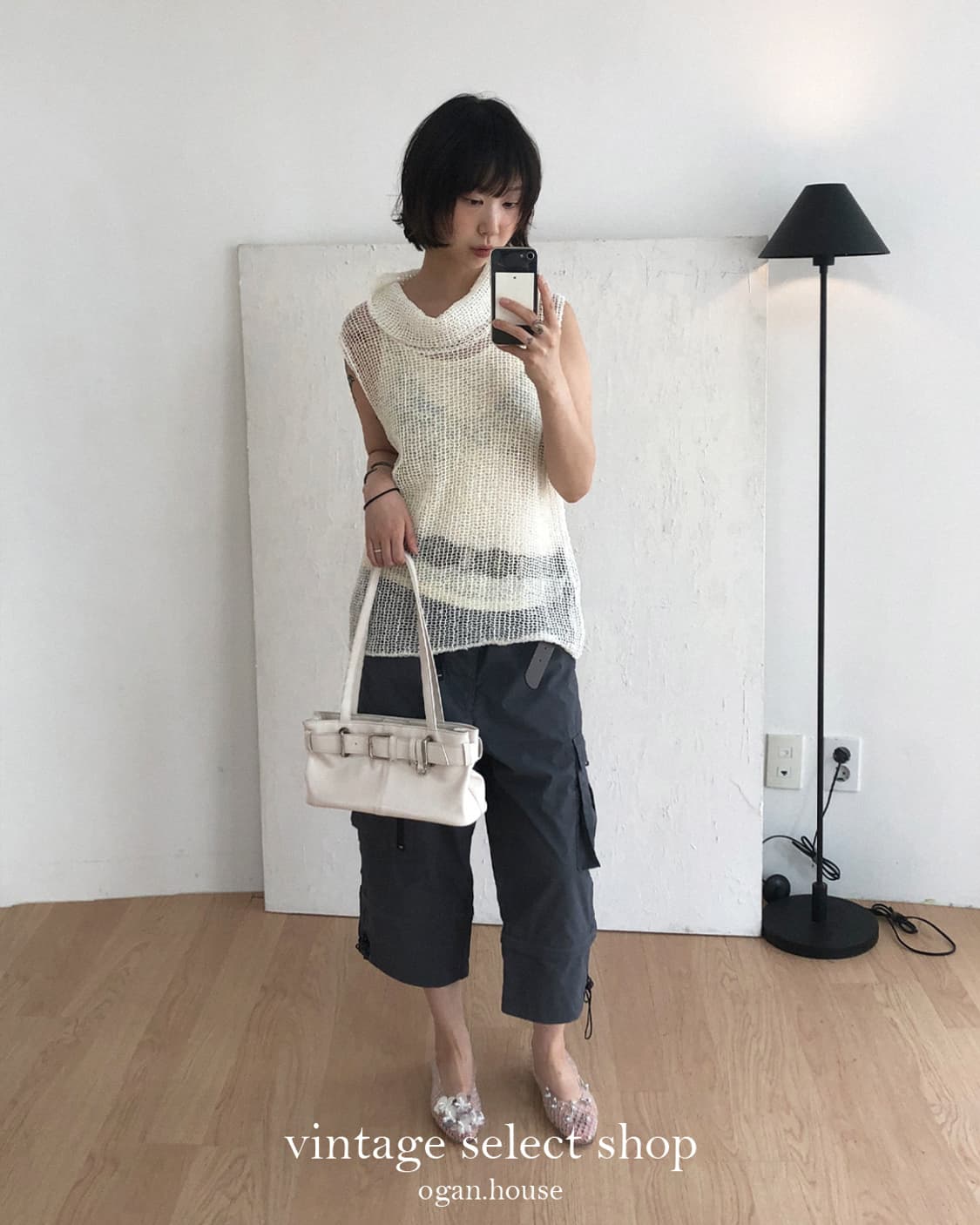 vintage buckle detail shoulder bag 상품이미지2