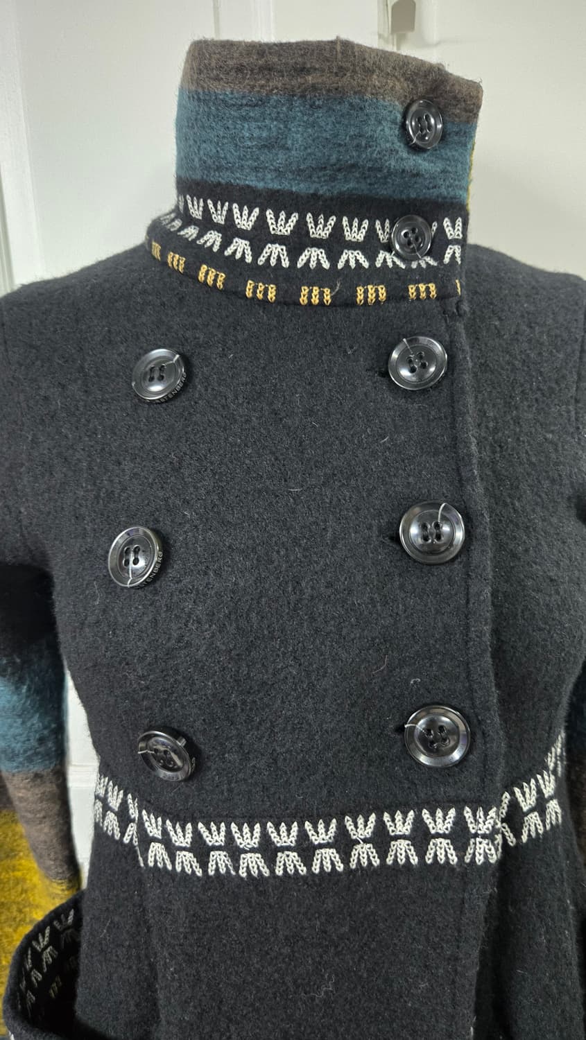 다이앤본 퍼스텐버그 빈티지 울코트 상품이미지2