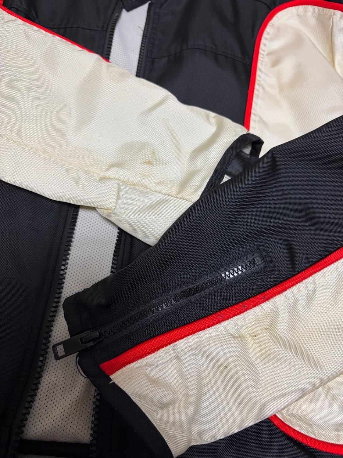 [XXL]디젤 J-블링크 컬러블록 나일론 바이커자켓 상품이미지4