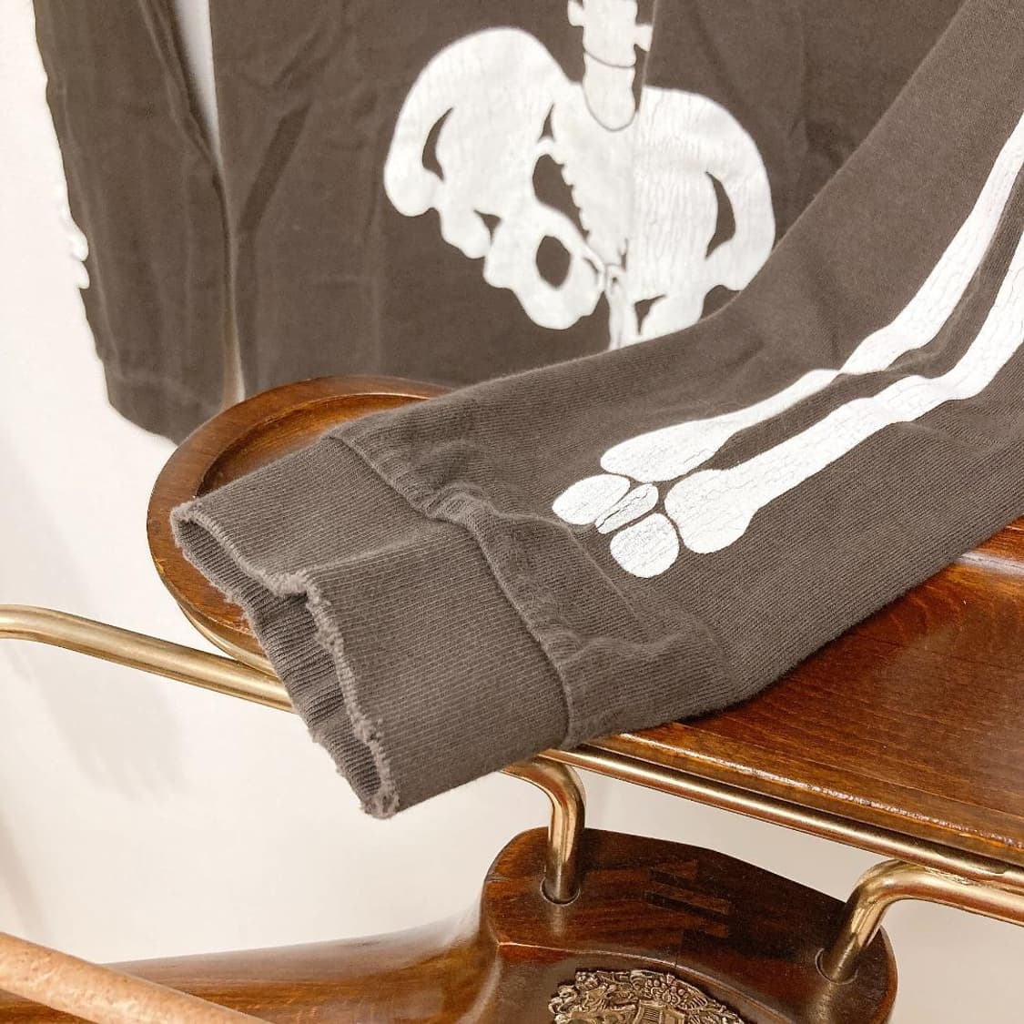 00s 넘버나인 스켈레톤 롱슬리브 티셔츠 상품이미지8