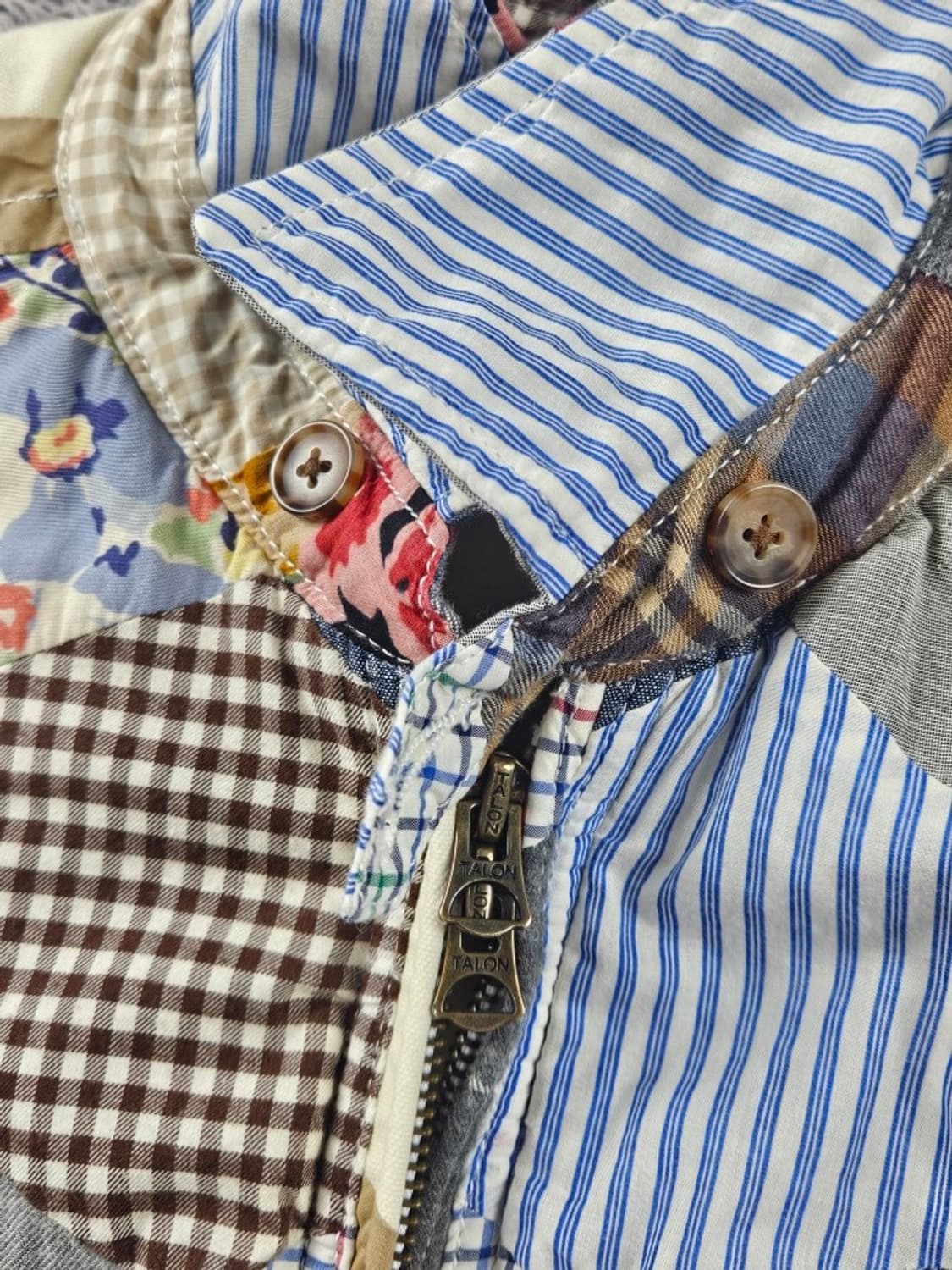 폴로랄프로렌 멀티컬러 패치워크 블루종 자켓 ( S ) / 11254 상품이미지8